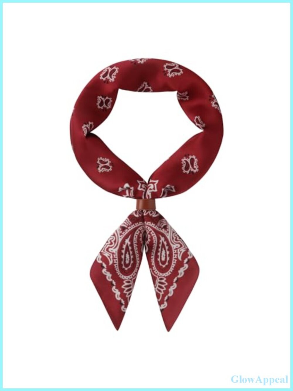 27.5" Western Paisley Polyester Fashion Scarves Men
